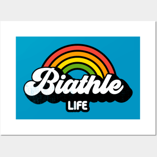 Groovy Rainbow Biathle Life Posters and Art